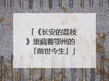 《长安的荔枝》里藏着鄂州的「前世今生」