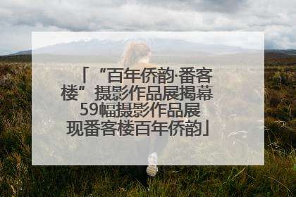 “百年侨韵·番客楼”摄影作品展揭幕 59幅摄影作品展现番客楼百年侨韵