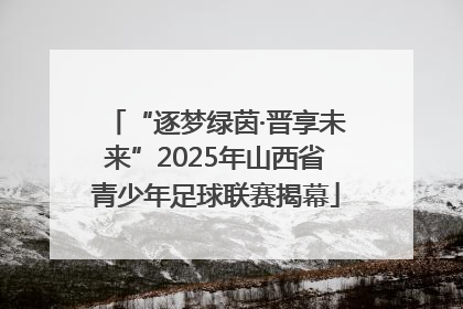 “逐梦绿茵·晋享未来”2025年山西省青少年足球联赛揭幕