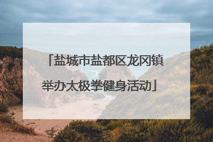 盐城市盐都区龙冈镇举办太极拳健身活动