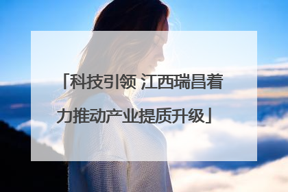 科技引领 江西瑞昌着力推动产业提质升级