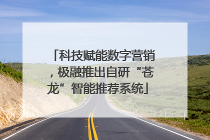 科技赋能数字营销，极融推出自研“苍龙”智能推荐系统