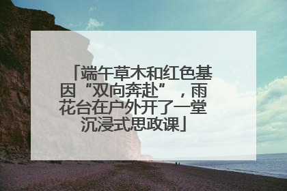 端午草木和红色基因“双向奔赴”，雨花台在户外开了一堂沉浸式思政课