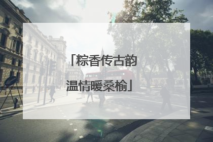 粽香传古韵 温情暖桑榆