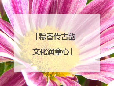 粽香传古韵 文化润童心