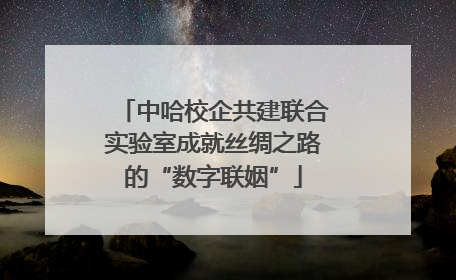 中哈校企共建联合实验室成就丝绸之路的“数字联姻”