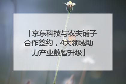 京东科技与农夫铺子合作签约，4大领域助力产业数智升级