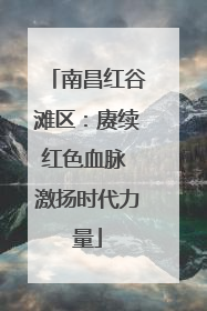 南昌红谷滩区：赓续红色血脉 激扬时代力量