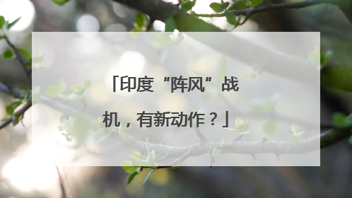 印度“阵风”战机，有新动作？