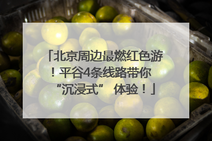 北京周边最燃红色游！平谷4条线路带你 “沉浸式” 体验！