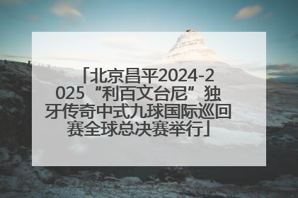 北京昌平2024-2025“利百文台尼”独牙传奇中式九球国际巡回赛全球总决赛举行