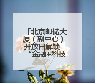 北京邮储大厦（副中心）开放日解锁 “金融+科技+文化”新体验