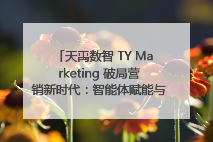 天禹数智 TY Marketing 破局营销新时代：智能体赋能与人才培育双轮驱动