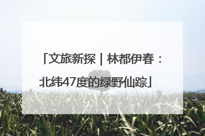 文旅新探｜林都伊春：北纬47度的绿野仙踪
