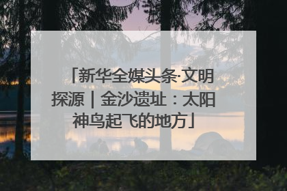 新华全媒头条·文明探源｜金沙遗址：太阳神鸟起飞的地方