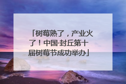 树莓熟了，产业火了！中国·封丘第十届树莓节成功举办
