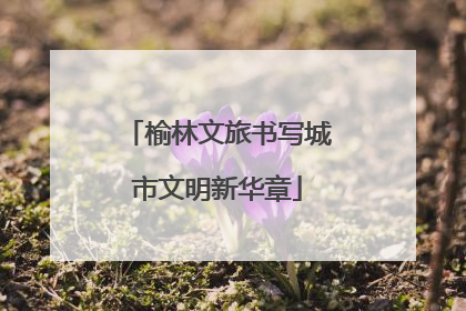 榆林文旅书写城市文明新华章