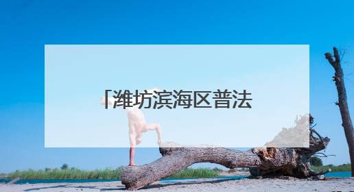 潍坊滨海区普法宣传进超市 千份资料送群众