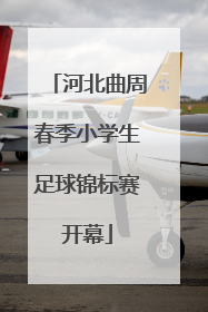 河北曲周春季小学生足球锦标赛开幕