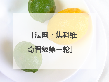 法网：焦科维奇晋级第三轮
