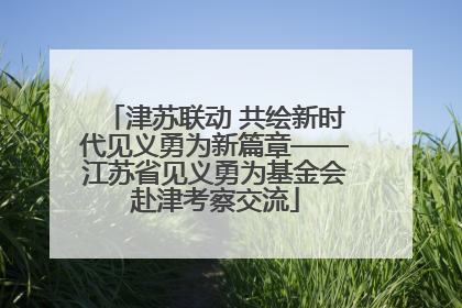 津苏联动 共绘新时代见义勇为新篇章——江苏省见义勇为基金会赴津考察交流