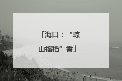 海口：“琼山福稻”香