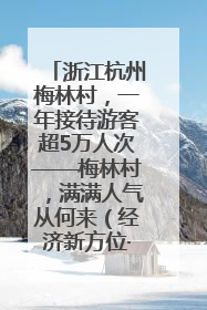 浙江杭州梅林村，一年接待游客超5万人次——梅林村，满满人气从何来（经济新方位·农村消费观察）