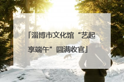 淄博市文化馆“艺起享端午”圆满收官