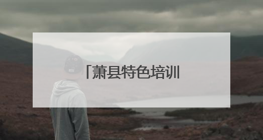 萧县特色培训助推基层中医药服务能力提升