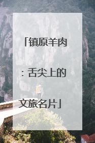 镇原羊肉：舌尖上的文旅名片