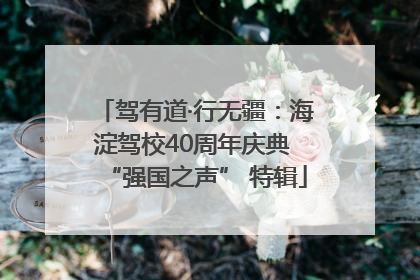 驾有道·行无疆：海淀驾校40周年庆典 “强国之声” 特辑